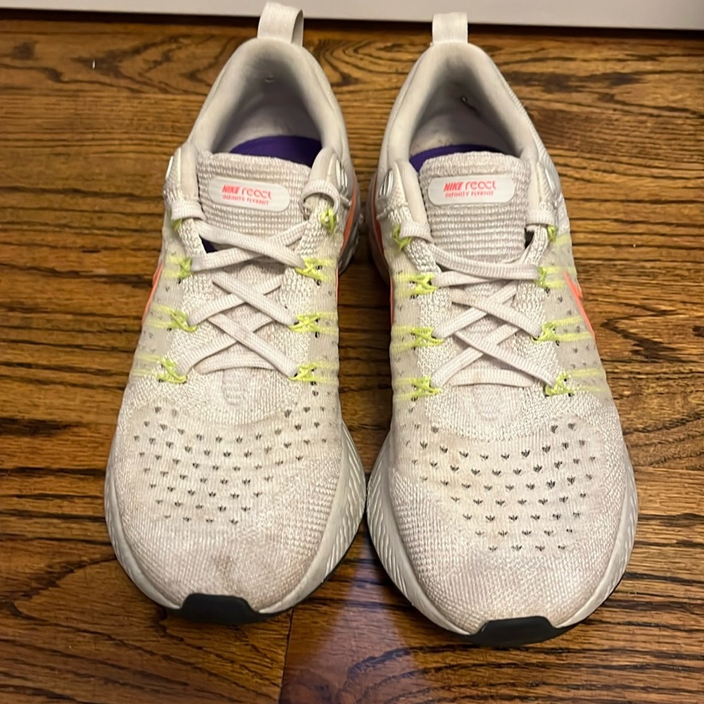 Nike React Infinity Flyknit Sneakers (Women’s 8)